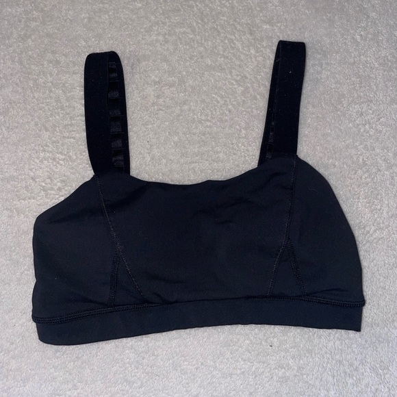 Vintage Lululemon Black Sports Bra - Picture 1 of 3